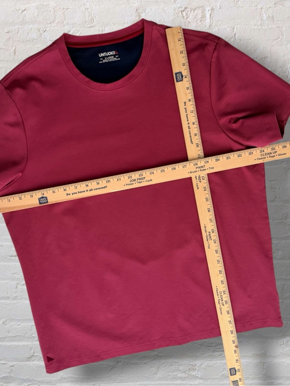 UNTUCKit Hawkes T Shirt XL Pink Purple Crew Neck Premium Basic Tee - Picture 10 of 10